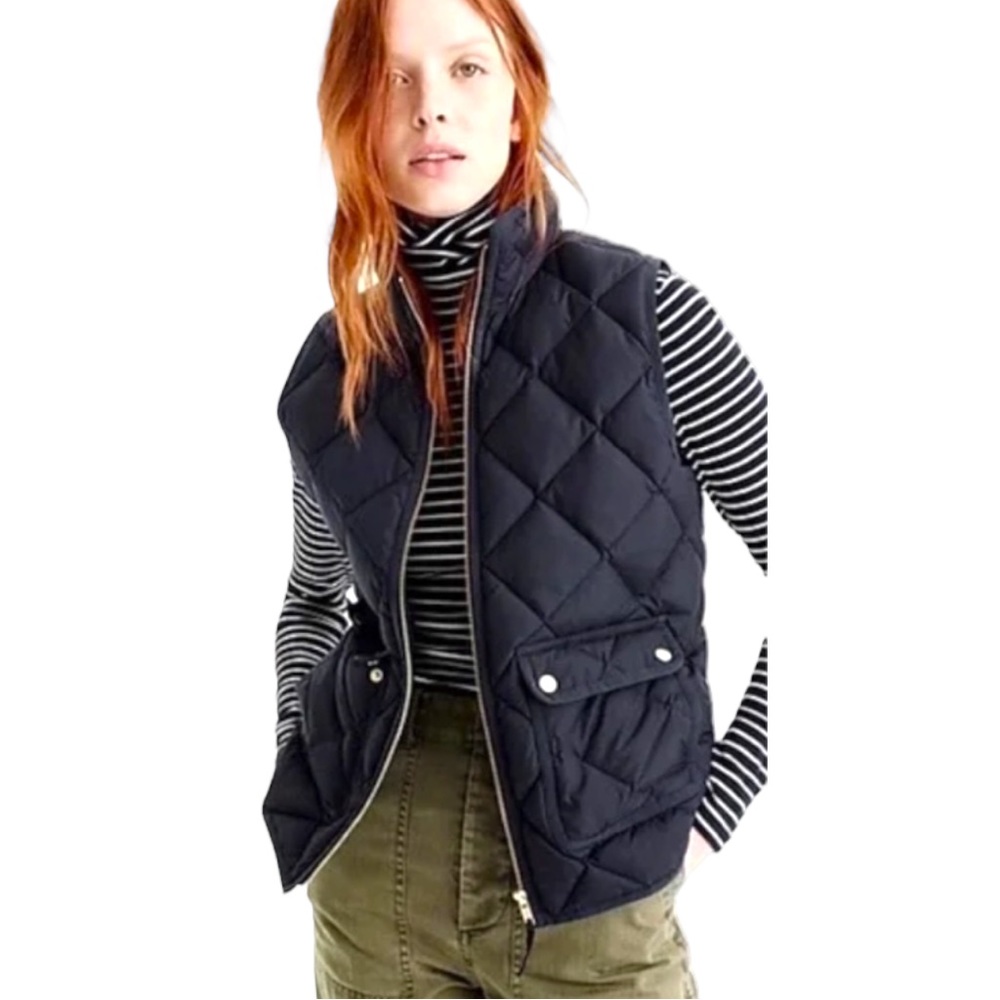 J. Crew Quilted Puffer Vest